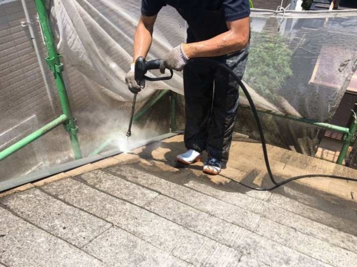 屋根塗装 コロニアル