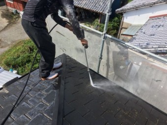 高圧洗浄 屋根