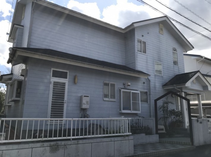 宮崎県宮崎市清武町加納_屋根壁塗装_工事着手前