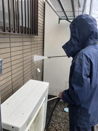 外壁 高圧洗浄
