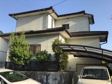 宮崎市塗装工事前現場