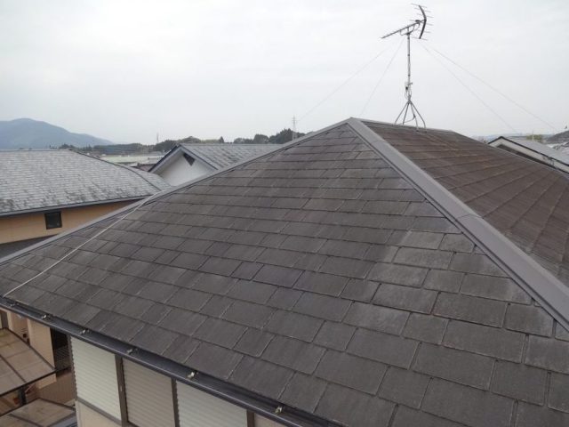 宮崎市にてコロニアル屋根塗装の現地調査を行いました。