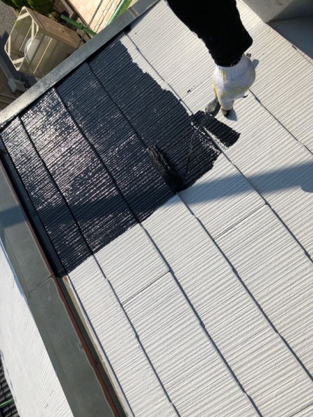 屋根塗装　コロニアル