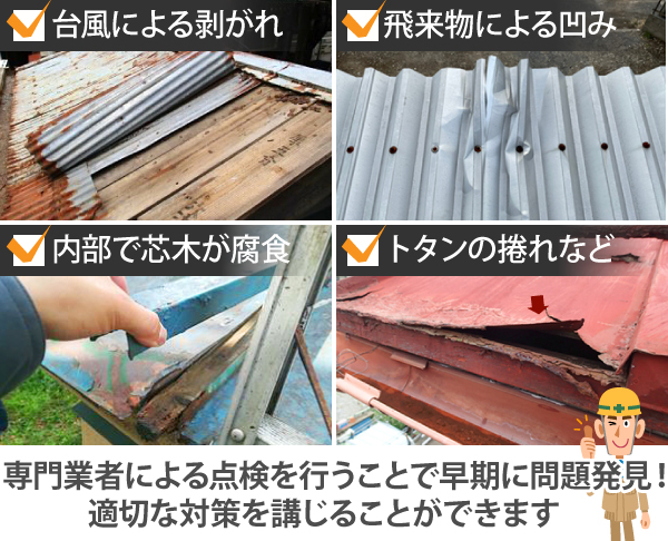 専門業者による点検を行うことで早期に問題発見!適切な対策を講じることができます